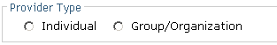 Radio Button Group